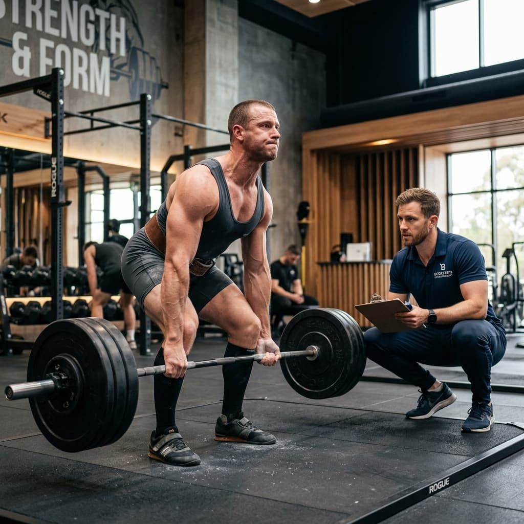 Aktives Training — Kreuzheben für Belastungstoleranz